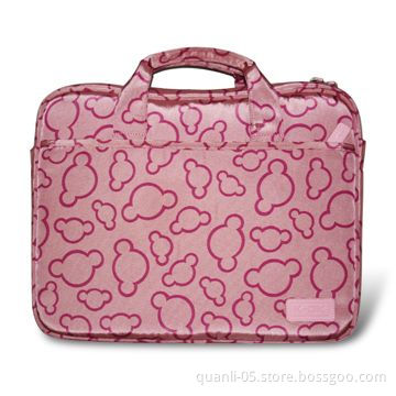 Laptop Bag, Made of PU, Leather or Fabric, Available in Different Sizes